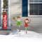 Glitzhome® 3ft. Metal Dancing Elf Yard Stake Set